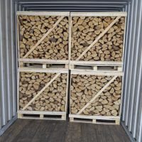 Beržo kaitrios malkos 1 m3 dėžėse - Image 4