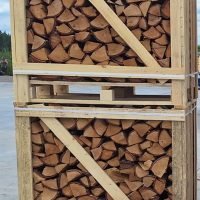 Ąžuolo kaitriausios malkos 1 m3 dėžėse - Image 4