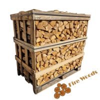 Alksnio malkos 1 m3 dėžėse - Image 1