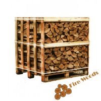 Ąžuolo kaitriausios malkos 1 m3 dėžėse - Image 1