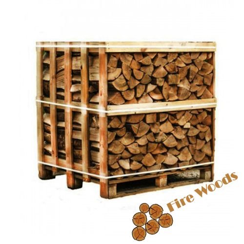 Ąžuolo kaitriausios malkos 1 m3 dėžėse