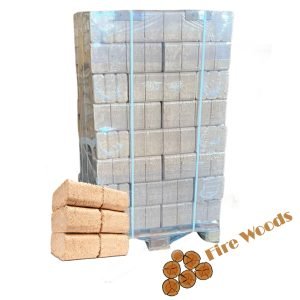 Beržo pjuvenų briketai (Paletė 960kg.)